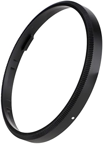 Haoge RRC-GR3XB מכסה טבעת טבעת של טבעת מתכת שחורה למצלמת Ricoh GR3X/Griiix מחליף את GN-2