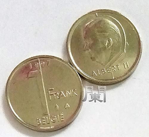 מטבע אירופאי מטבע בלגי 1 גרסה הולנדית פרנק