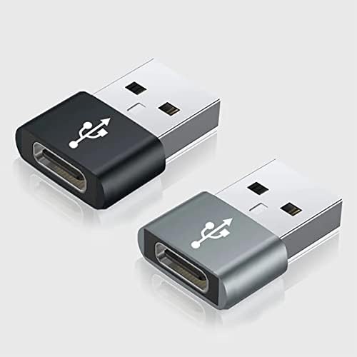 USB-C נקבה ל- USB מתאם מהיר זכר התואם ל- LG H910 שלך למטען, סנכרון, מכשירי OTG כמו מקלדת, עכבר, מיקוד, GAMEPAD, PD