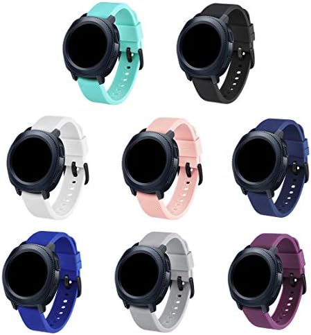 Gincoband Samsung Gear להקות ספורט אביזרים להחלפה עבור Samsung Gear Sport Smartwatch 8 Color No Tracker
