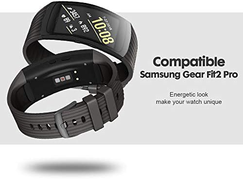 Ancool תואם ל- Samsung Gear Fit2 Pro Band/Gear Fit 2 להקות