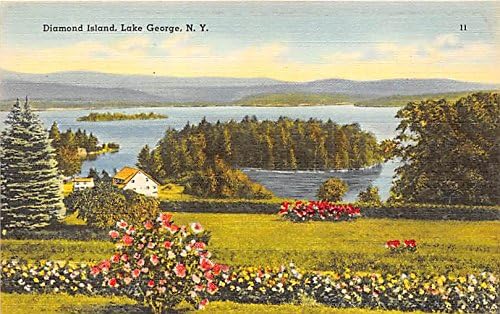 אגם ג'ורג ', גלויה בניו יורק