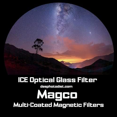 ICE MAGCO 95 ממ דק ND1000 מגנטי MC מסנן זכוכית אופטית כולל מתאם 10 עצירה 95