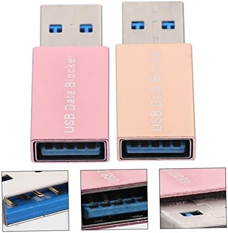 Sherchpry USB מתאם 2 PCS חוסם נתונים חוסם USB Charger