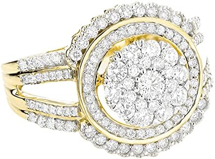 2023 חדש גבירותיי זירקון מתנת מסיבת 511 אופנה זרוק בצורת כלה טבעת אגס בצורת חתונה טבעת טבעות מקומי אקלקטי טבעת