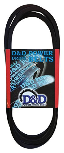 D&D Powerdrive 52307 חגורת החלפת מחלקת מונטגומרי, 3L, 1 -להקה, אורך 21 , גומי