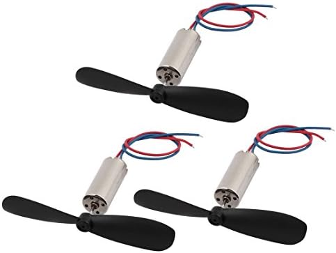 AEXIT 3PCS DC ציוד חשמלי 4.5V 30000RPM 716 מנוע W HELICOPTER CW מדחף עבור RC Quadcopter