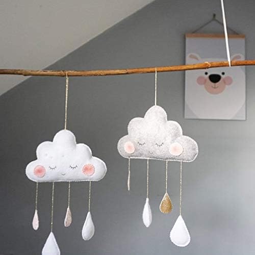 ענן ענן ענן ענן ענן גשם גשם תליונים תלויים משתלת חדר שינה קיר חלון חלון עריסות מיטות מיטות תקרה לקישוט זל לילדים לילדים לילדים תקרה תליית