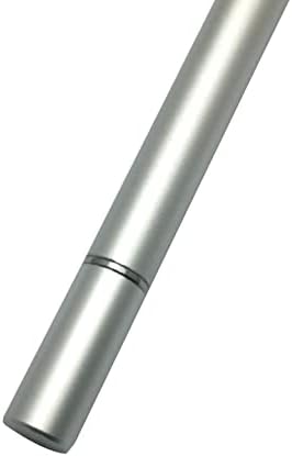 עט חרט בוקס גרגוס תואם ל- Acer TravelMate ספין B3 - חרט קיבולי Dualtip, קצה סיבים קצה קצה קיבול עט חרט - כסף מתכתי