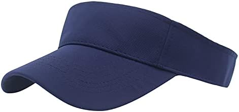אופנה כובע שחור חוף כובע מתכוונן לנשים הגנה על כובעי ספורט סאן מגן-גולף גולף כובע בייסבול כובע טניס