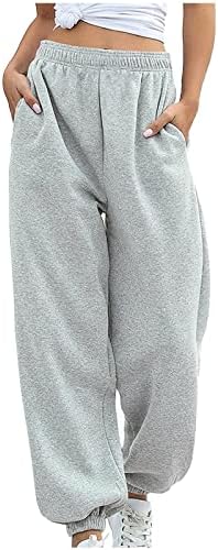 חותלות סוודר אתקיה לנשים פלוס מכנסי טרנינג תחתונים בגודל גודל רץ אימון מכנסיים במותניים גבוהות עם מכנסי יוגה עם מותניים גבוהים עם