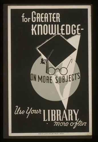 צילום היסטורי -פינדינגס: לידע רב יותר, מוטות, קידום שימוש בספריה, חינוך, שיקגו, אילינוי
