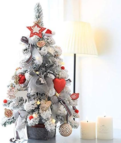 עץ חג המולד של UXZDX - עץ חג המולד קטן שולחן עבודה מסעדה קניון קישוט מיני עץ חג המולד