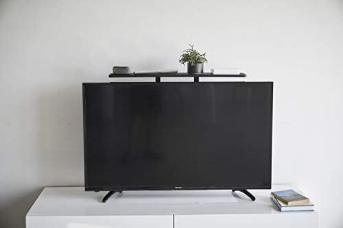 בית יאמאזאקי חכם מדף טלוויזיה חכם ווסה מדפים צפים, גודל אחד, שחור
