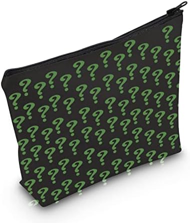 פופול ירוק שאלה סימן תיק קוסמטיקה מתנה לחידה ירוקה מתנות מתנות רידדר
