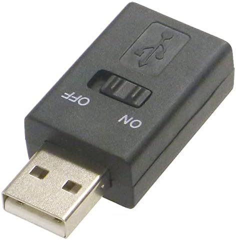 Ainex Adv-111b מתאם מתג ההפעלה של USB, שחור