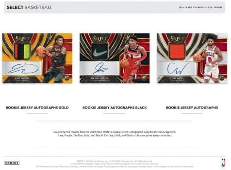 2019/20 Panini Select Baskball Boxby Box - חבילות שעוות כדורסל