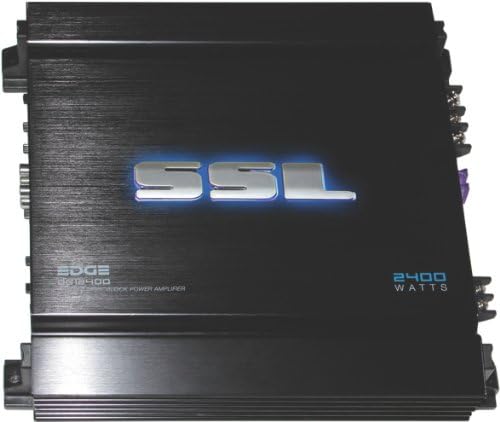 Sound Storm Laboratories Edge Series DG12400 2,400 וואט Class D מגבר כוח מונובלוק עם בקרת רמת סאב וופר מרחוק