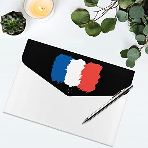 דגל של צרפת הרחבת קובץ תיקיית אקורדיון תיקיית 6 כיסים מסמך ארגונית נייר ארגונית