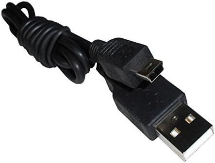HQRP USB ל- MINI כבל USB/כבל טעינה USB עבור אוזניות אלחוטיות PDP Afterglow Prismatic; PDP Afterglow אוזניות אלחוטיות אוניברסאליות בתוספת