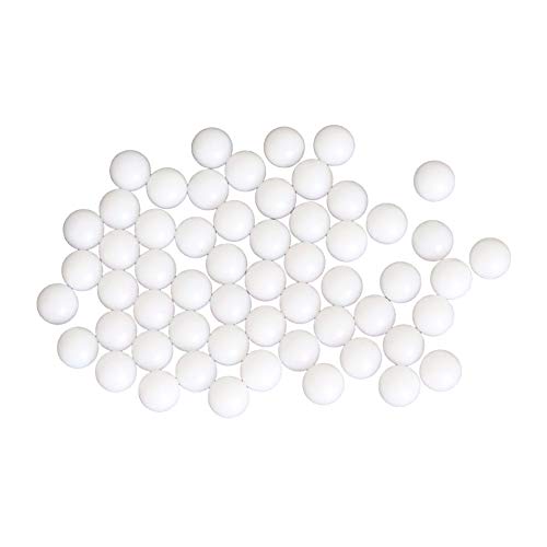 3/8 100 יחידות דלרין פוליאוקסימתילן מוצק פלסטיק נושאות כדורי