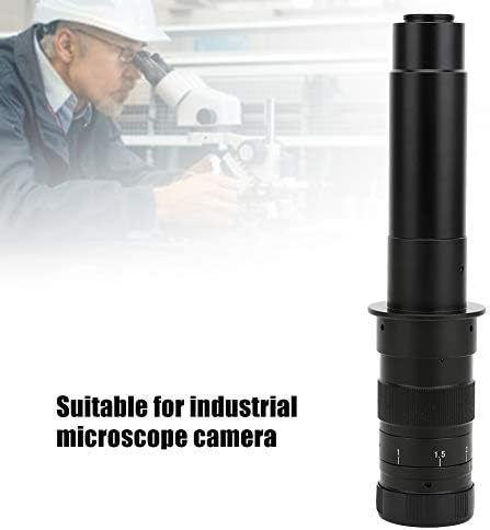 אום פרקטי פי 300 מתכוונן 0.7 איקס-4.5 עדשת מצלמה מיקרוסקופ תעשייתית גבוהה לתעשייה למעבדה