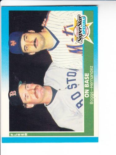 1987 Fleer Glossy 637 W.Boggs/K.Hernandez בייסבול