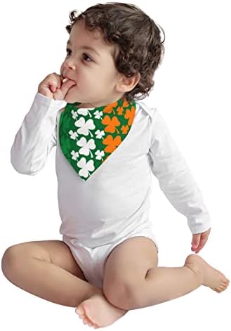 כותנה כותנה אמצעי כותנה ליקוף תינוקות פטריק דגל אירי דגל אירי בנדנה ריר ריר שיניים אוכל בקיעת שיניים