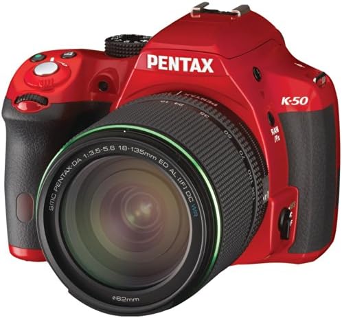 ערכת מצלמה דיגיטלית של פנטקס ק-50 16 מגה פיקסל עם עדשות דה ל 18-55 מ מ 3.5-5.6 ו 50-200 מ מ