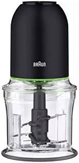 Braun CH3012BK EasyPrep ™ מעבד מזון מיני, 4 כוס, שחור