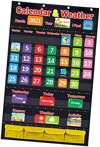 לוח השנה של Baoblaze Calendar and Meather Chart מארגן כיתות כל הכיתות תלויות