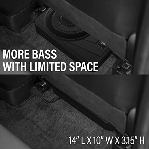מערכות שמע בוס Bass10 סאב וופר מכוניות מוגבר - פרופיל נמוך, סאב וופר בגודל 10 אינץ