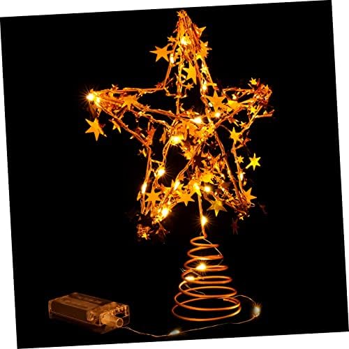יארדווה עץ עליון עליון עיצוב עיצוב צ'יסטמאס עץ עץ טופר בית לחם כוכב קישוט מפלגת חג המולד ציוד חגיג