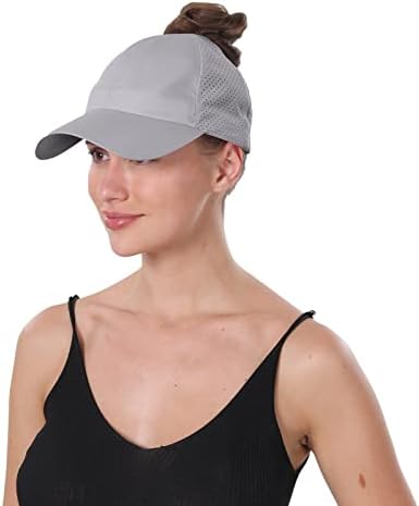 HADM נשים קוקו כובע ללא גב כובע מתולתל שיער בייסבול כובע כובעי ריצה מתכווננים כובע משאית כובע ייבוש מהיר