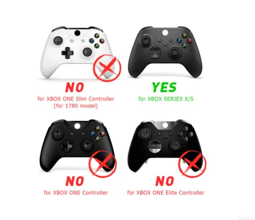 אביזרי החלפה תיקון חלק החלפה של פגזת פגז פגזים פגושים להחלפה עבור Xbox Series X/S Controller Case