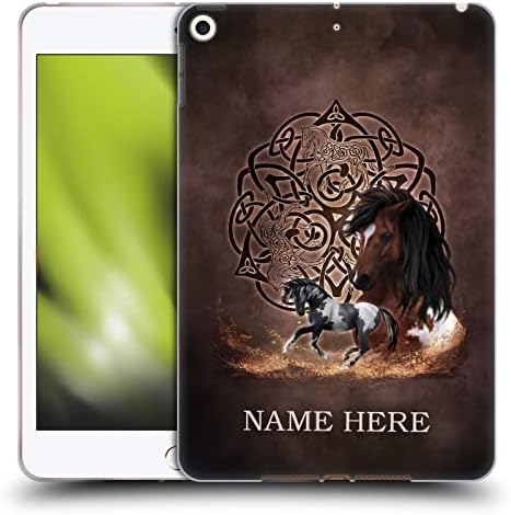 עיצובים של מקרה ראש מורשה רשמית בהתאמה אישית בהתאמה אישית של סוס אשווד מותאם אישית בהתאמה אישית ומארז ג'ל רך ראשוני תואם ל- Apple iPad