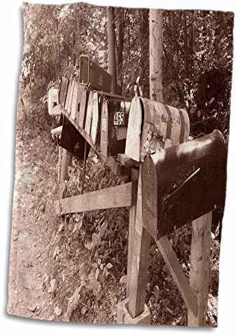 3drose פלורן - מגורים במדינה - הדפס תיבות דואר כפריות בספיה - מגבות