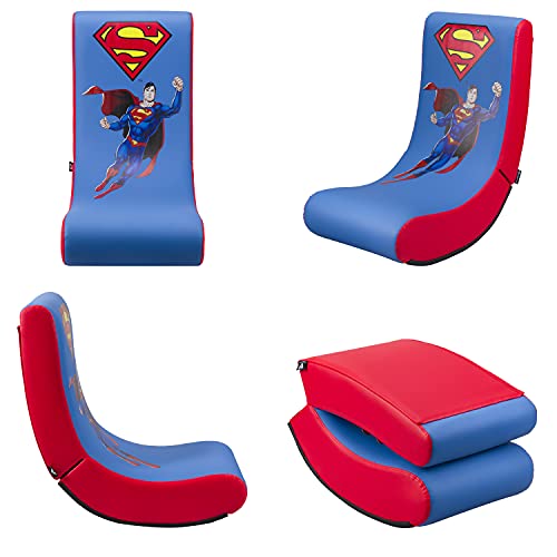 סופרמן - יור המשחקים של רוק -רוק ג'וניור - מושב גיימר לילד / נער לרישיון רשמי לחדר שינה