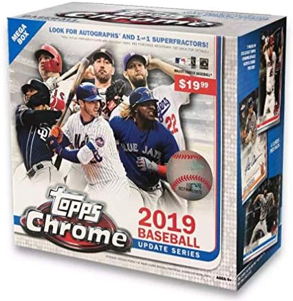 2019 Topps Chrome Update Mega Box - 7 חבילות - חפש פיט אלונסו, Eloy Jimenez, Keston Hiura Cards Cards RC ...