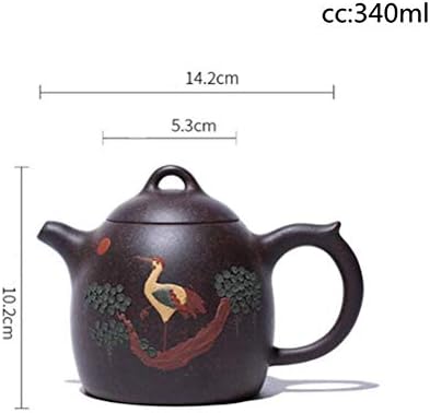 WINOC קומקום סגול סיר תה סיר תוצרת יד בעבוד