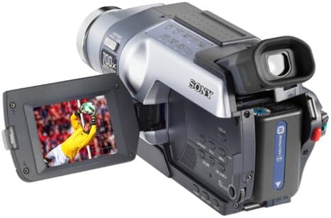 Sony DCRTRV250 דיגיטלי 8 עם מצלמת וידיאו עם 2.5 LCD, סטרימינג USB ושלט מרחוק