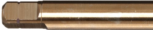 Dormer EX006G אבקת מתכת אבקת מפלדה ספיראלי ברזל השחלה, גימור תחמוצת הזהב, עגול עם שוק קצה מרובע, גודל חוט תחתון שונה, גודל חוט M20-2.50