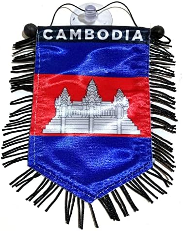 קמבודיה דגל עבור רכב בית קיר דלת חלון אביזרי הנינג באנר דגלי אוטומטי קישוט