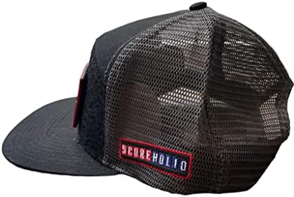 Scoreholio Velcro Front Hat Black