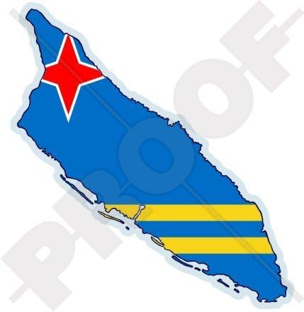 ארובה ארובה-דגל קרביים בקריביים 4 מדבקה פגוש ויניל, מדבקות