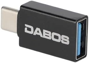 מתאם DABOS USB-C, USB C ל- USB 3.0 מתאם, USB C ל- USB העברת נתונים במהירות גבוהה עבור מכשירי סוג C ומיתרי טעינה-חבילה של 2
