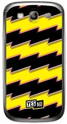 Yesno Lightning Border צהוב / עבור Galaxy S III α SC-03E / DOCOMO DSCG3A-PCCL-201-N097