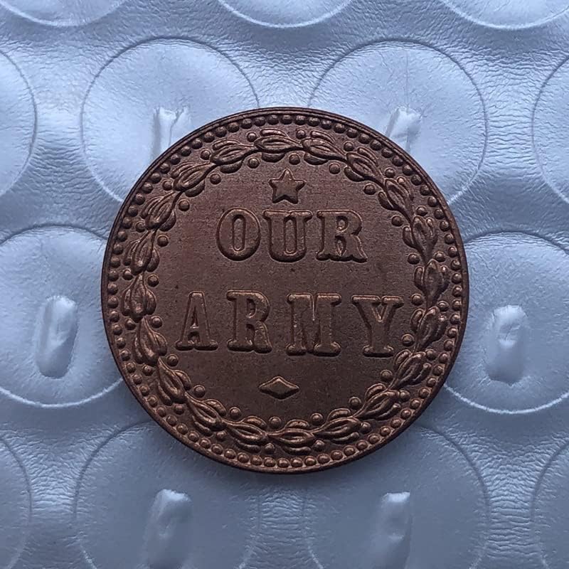 צ'ינגפנג 1863 מטבע אמריקאי ייצור מטבעות עתיקות מטבע זכר מטבעות זיכרון זרות מס '9