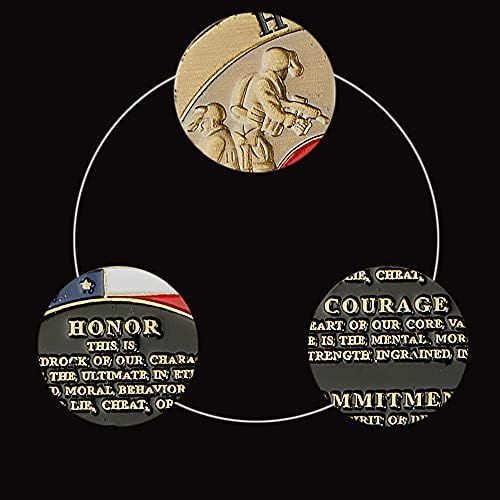 ארהב אתגר מטבע ליבה ערך כבוד לאומץ מחויבות מדליות אסימון אסימון מטבע צבאי