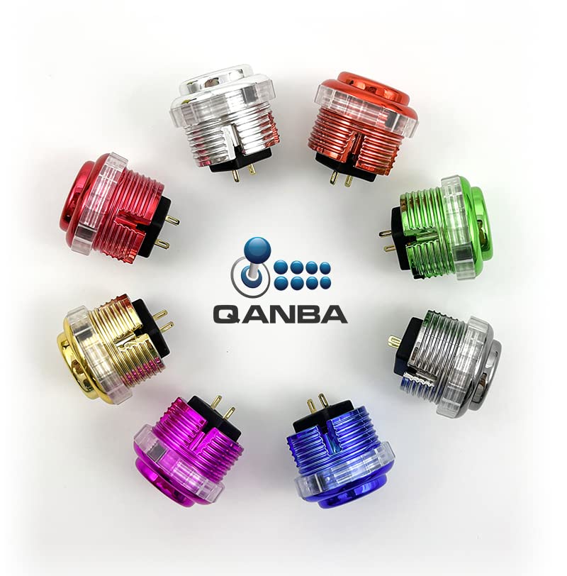 כוח הכבידה של Qanba צבע מתכתי 30 ממ כפתור כפתור מכני